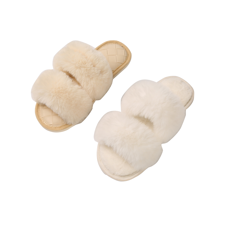 Sandals Fashion Beach Slippers Womens Lady Slipper Anti-slip Fur Slippers For Women