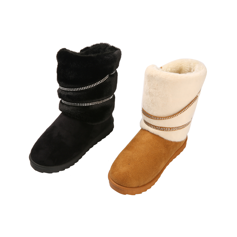 Autumn Winter Boots High Quality Women Shoes Plush Winter Ankle Women Shoes Boot