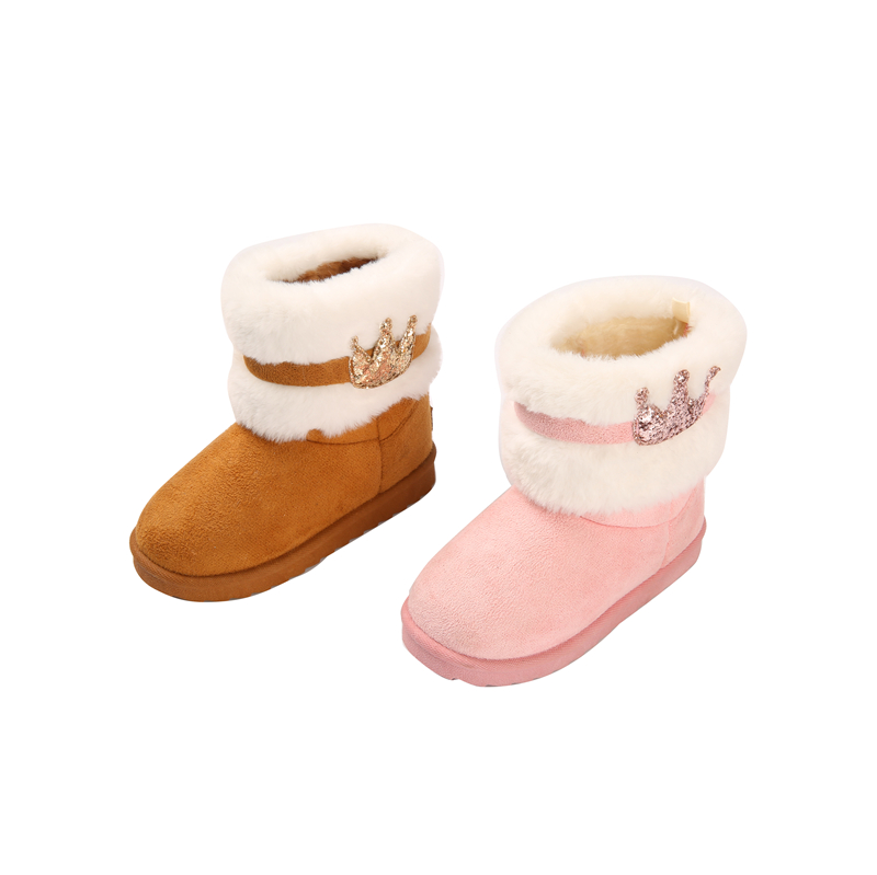 Wholesale Low Price Lightweight And Warm Women's Snow Boots Fancy Warm Snow Boots