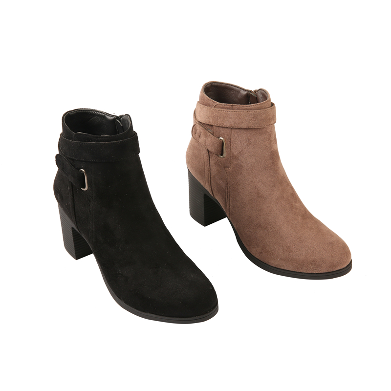 New Boots Women Shoes Round Toe Height Increasing New Styles Pile Women Shoes Boots