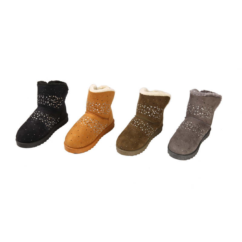 Snow Plush Shoes For Women New Styles Boot Warm Winter Casual Ankle Shoes Women Boots