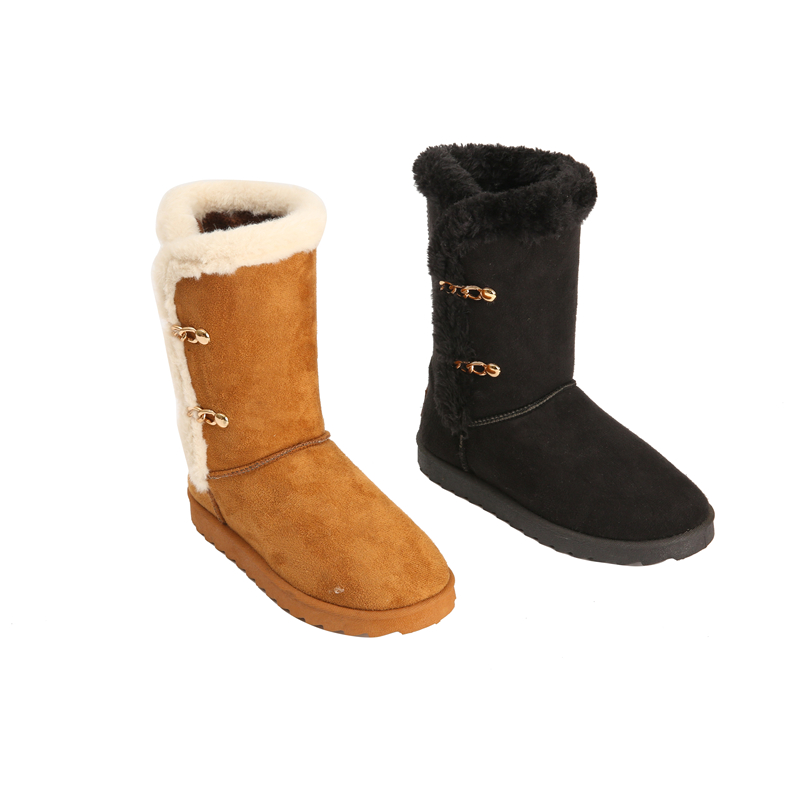 New Model Outdoor Fur Boots Shoes High Quality Waterproof Warm Winter Boots For Women