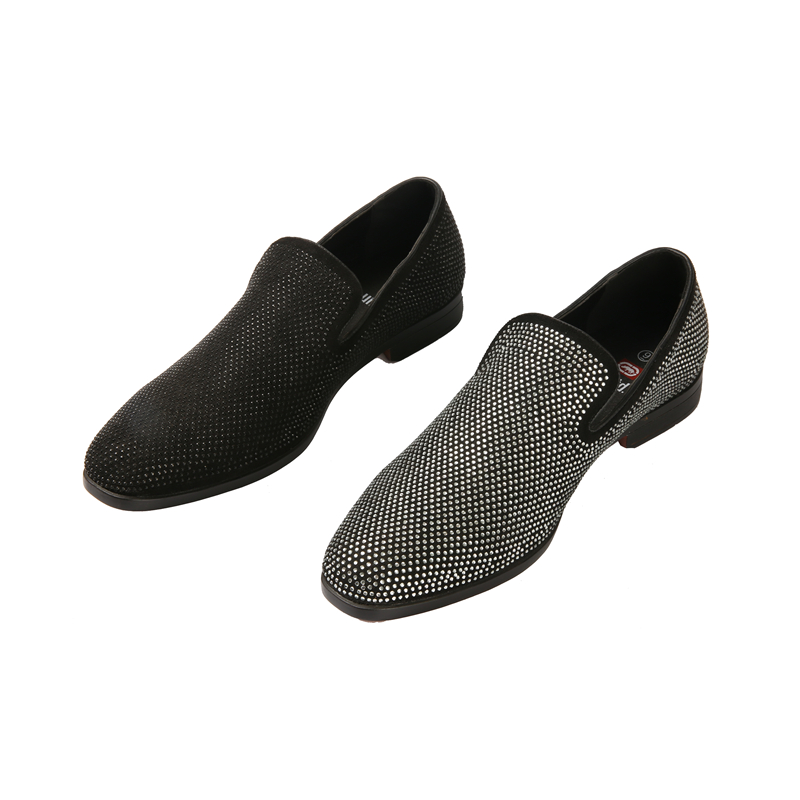 Trending Men Slip On Leather Shoes Daily Use Comfortable Breathable Men's Dress Shoes