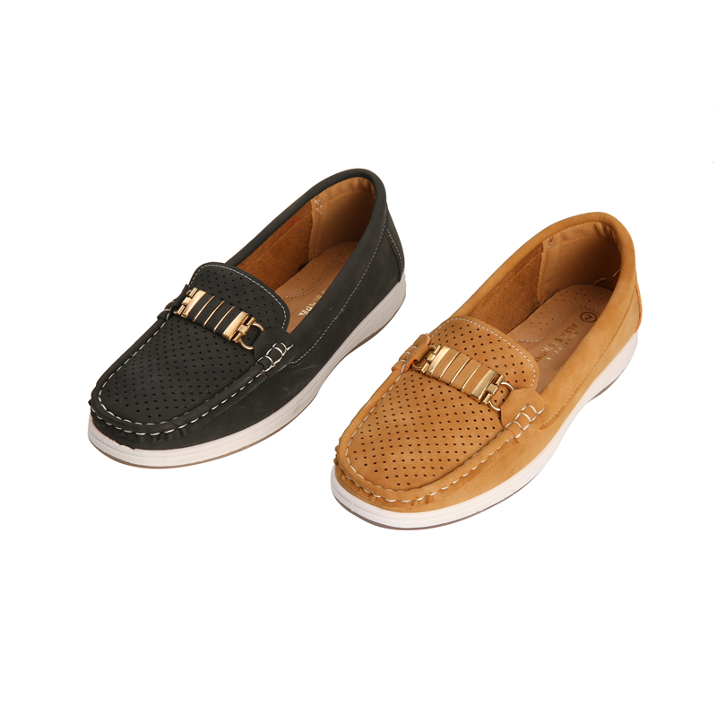 Latest Custom Slip On Women Loafers Flat Casual Comfortable Breathable Women Boat Shoes