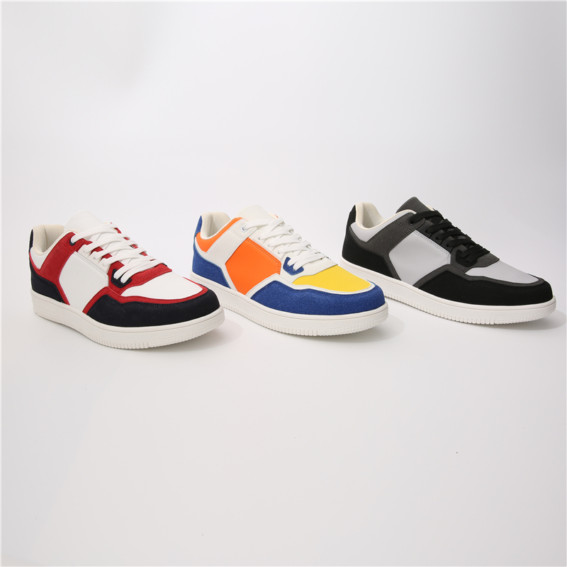 New Arrival Fashion Color Block Walking Outdoor Men Casual Shoes Men's Casual Comfortable Shoes