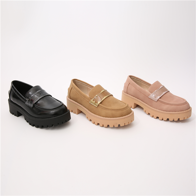 2024 Spring New Style Retro Casual Shoes Comfort Custom Pink Kids Loafers Shoes