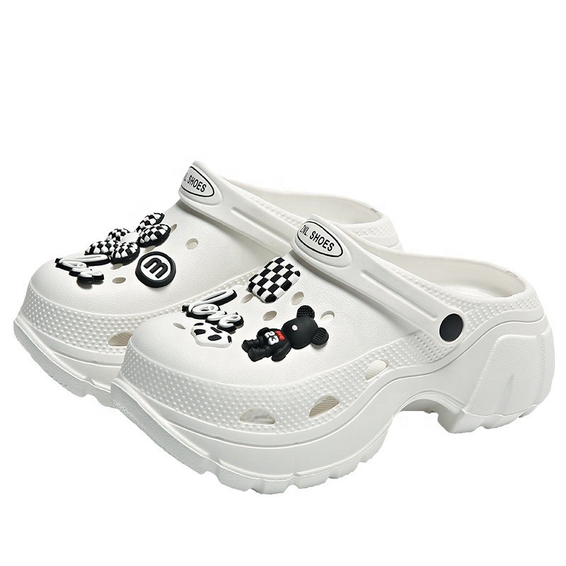 2024 New Arrival Diy Summer Style Garden Shoes Eva Sandals And Clipper For Women And ladies