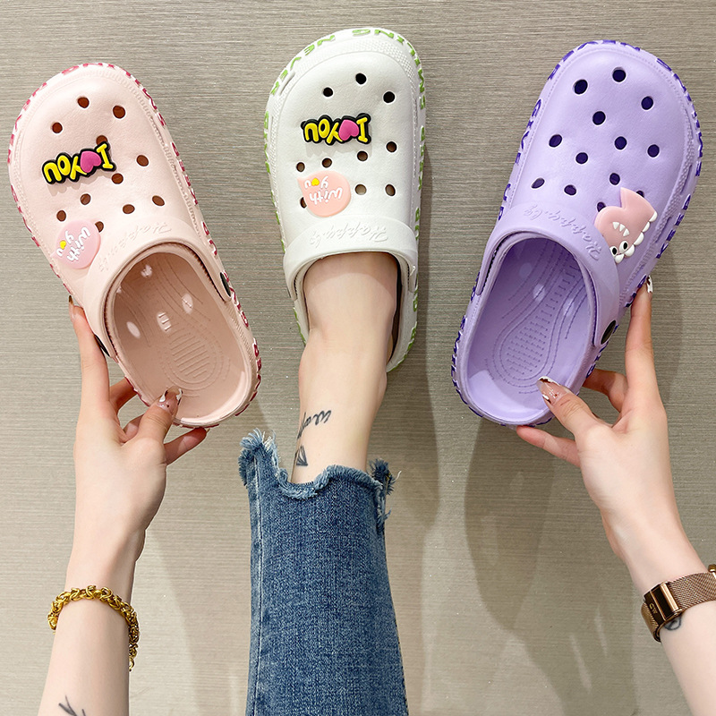 Unisex Anti-Slip Eva Summer Beach Shoes New Design Garden Clogs Lightweight for outside Wear