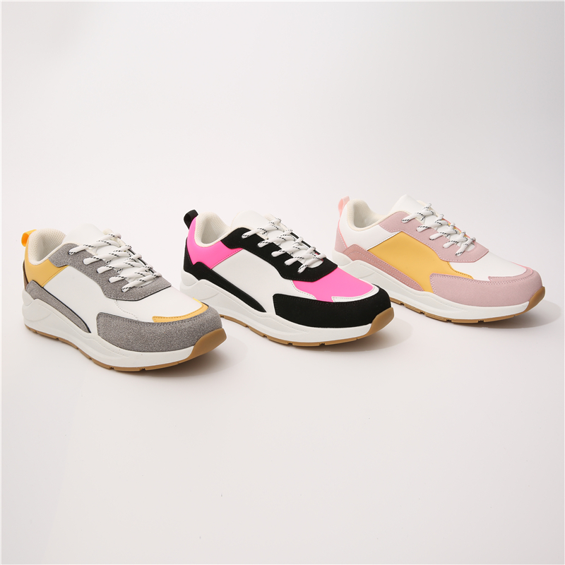 Fashion Low Top Breathable Comfortable Light Weight Mesh Sport Walking Style Sneakers Women's Casual Shoes Sneaker