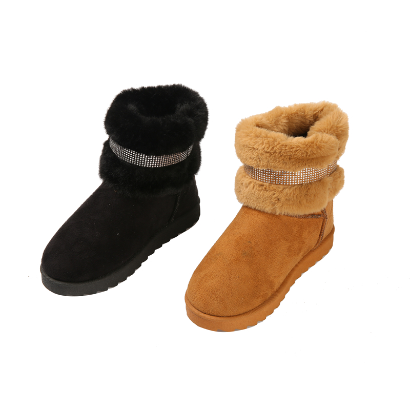 New Fashion Women's Boots Flat  Comfortable Soft Sequin Decoration Ankle Boots Women