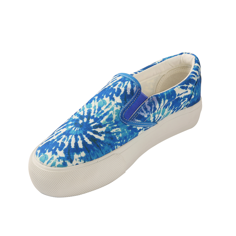 Creative Tie Dyeing Design Men Women Vulcanized Shoes Fashion Casual Low Top Canvas Shoes