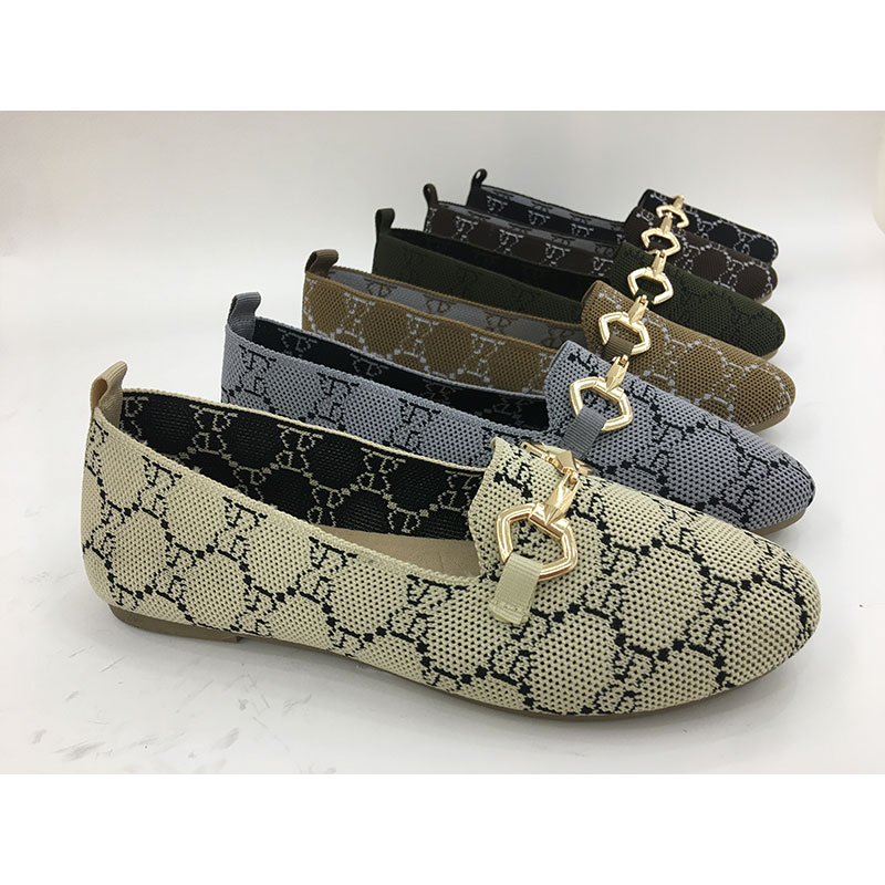 New Style Unique Design High Quality Comfortable Beautiful Ladies Female Casual Shoes Flat Women Loafer Shoes Ladies Flat Shoes