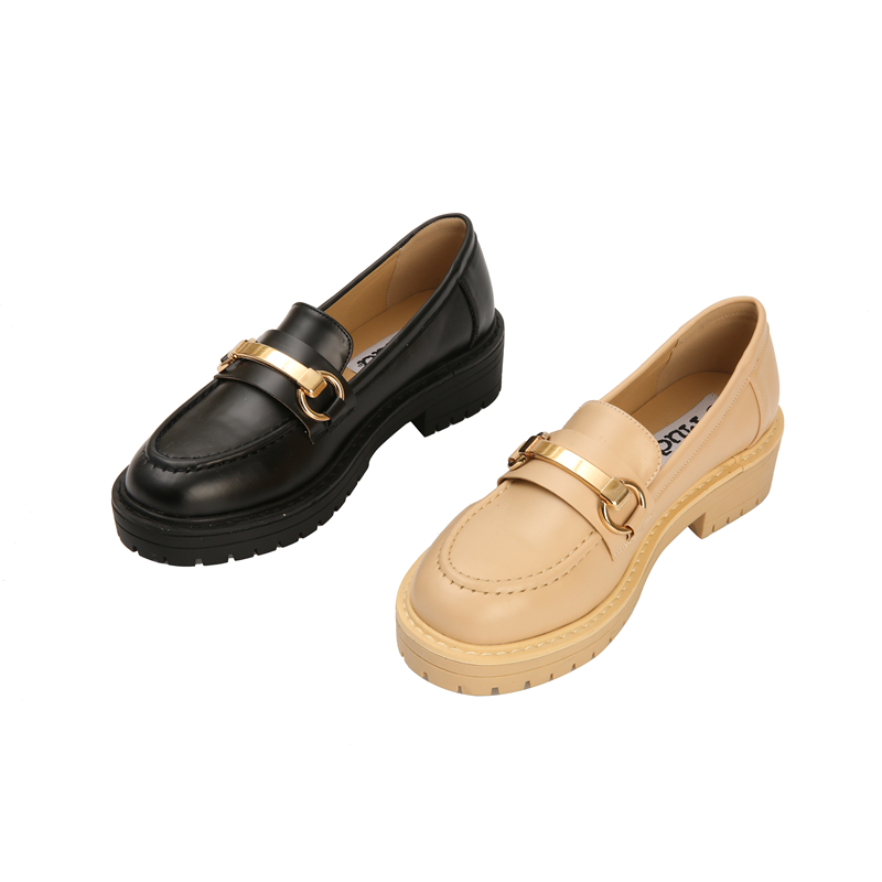 Hot Sale Women Loafers Shoes Anti-slippery Breathable Pu Leather Women's Shoes Loafers With Flat