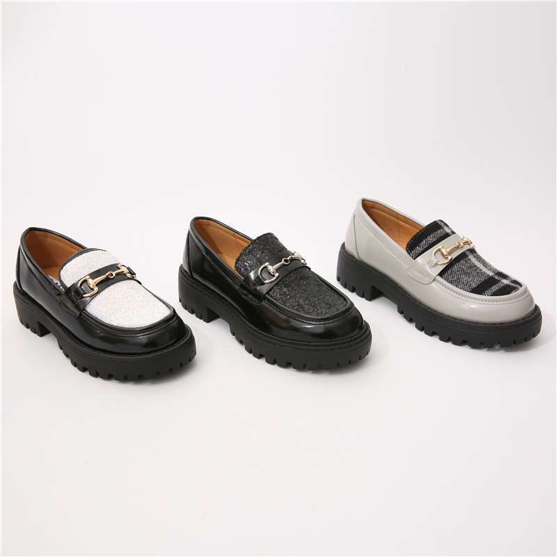 New Arrival Classic Style Black School Shoes Comfortable Children Loafers Shoes