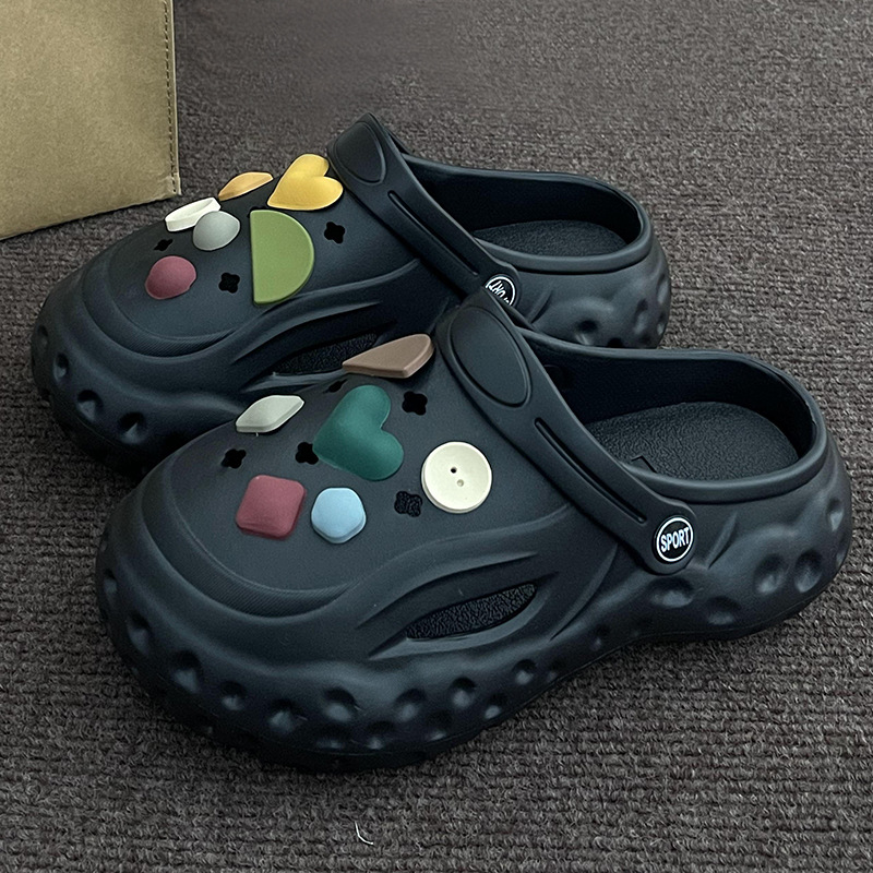 Wholesale Custom Logo China Cheap Wholesale Flat Eva Garden Sandals Platform Beach Sandals