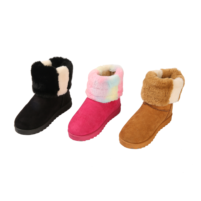 High Quality Boots Women Fashion Winter Anti-slip Colorful New Styles Snow Boots Women